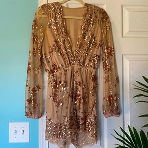 Sequin Romper